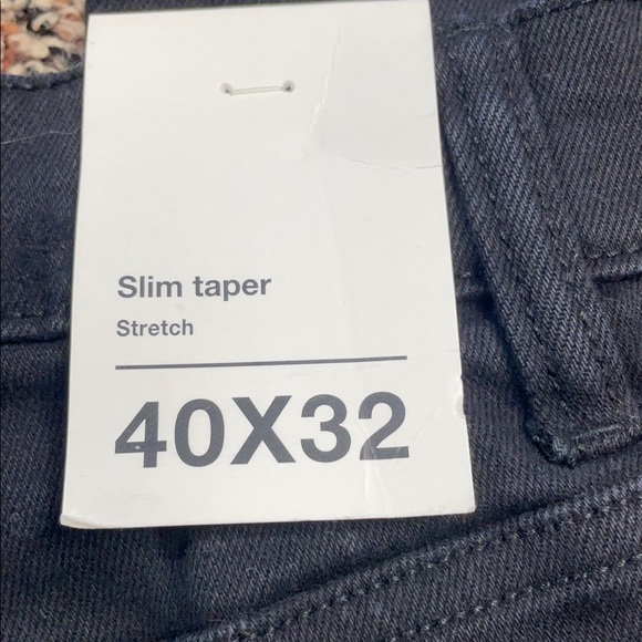 🆕 Original Use Men's Factory Distressed Slim Taper Black Jeans Var Sizes | NWT - Picture 8 of 10